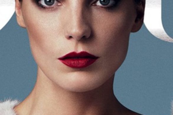 Daria Werbowy  na okładce marcowego Vogue Ukraine