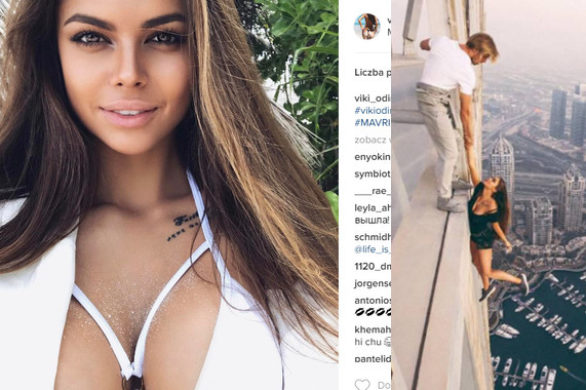 Ta blogerka prawie zginęła, by zrobić sobie dobre zdjęcie! (FOTO)