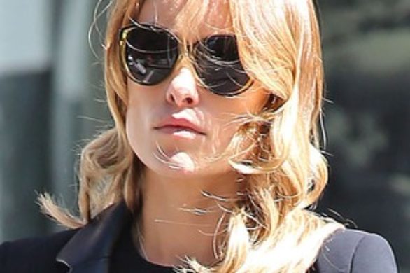 Olivia Wilde w czerwonych spodniach