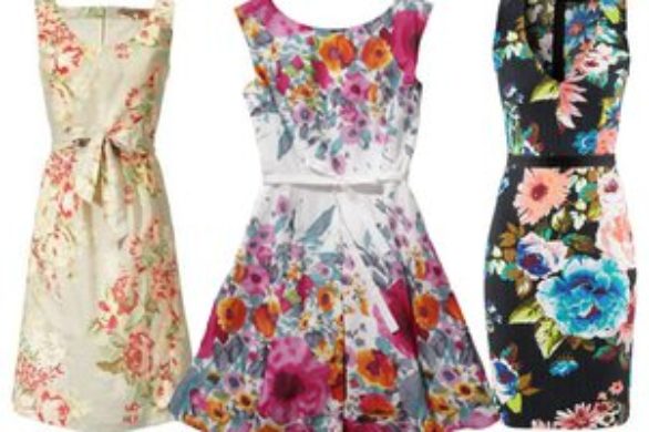 Wiosenne sukienki w kwiatki (FOTO)