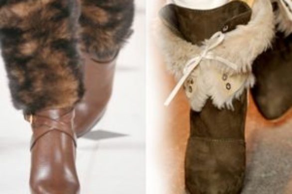 Trend na jesień: futrzane buty