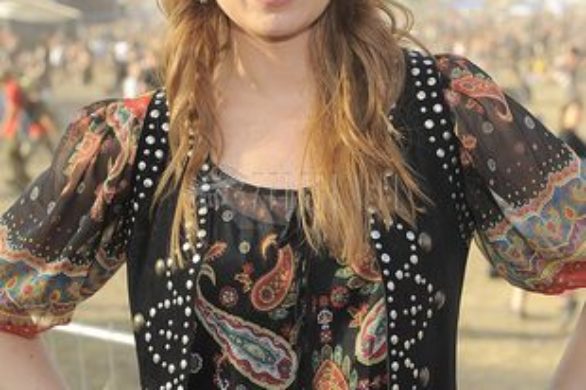 Ewelina Flinta w stylu hippie