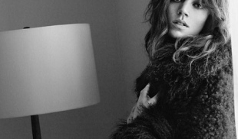 Freja Beha Erichsen w kampani Zara jesień 2012
