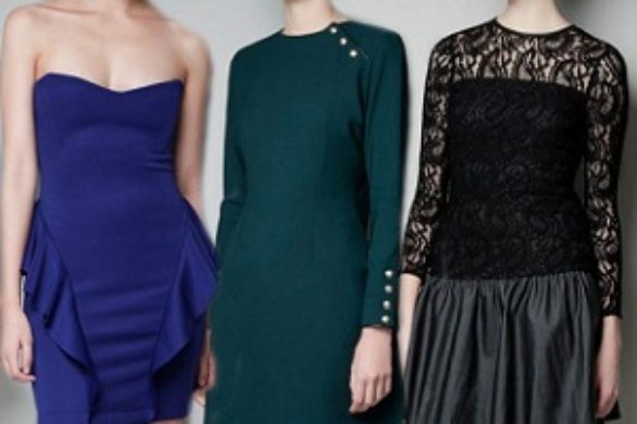 Przegląd sukienek Zara jesień-zima 2012/2013