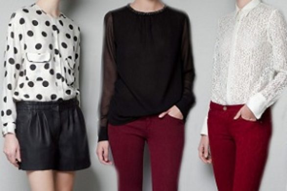 Zara przegląd koszul na sezon jesień-zima 2012/2013