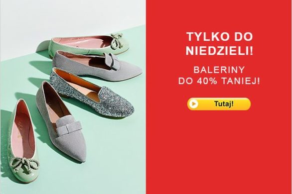 Tylko do niedzieli baleriny w Zalando do 40% taniej!