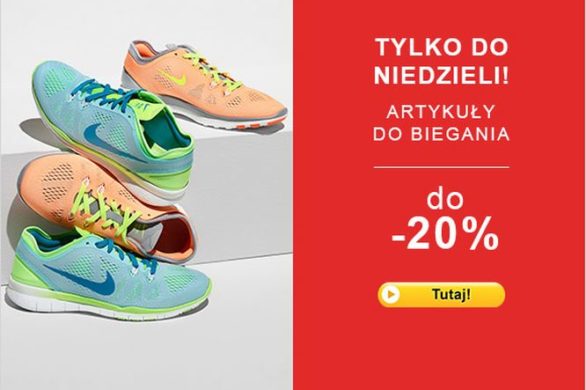 Artykuły do biegania w Zalando do 20% taniej!