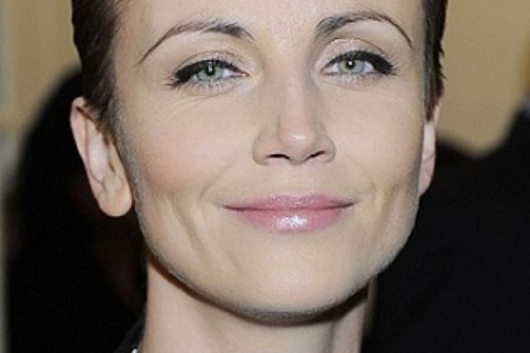 Katarzyna Zielińska w skórzanej kurtce