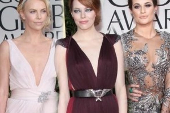 Najpiękniejsze suknie Złotych Globów