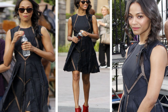 Zoe Saldana w sukience Elie Saab i Louboutinach (FOTO)