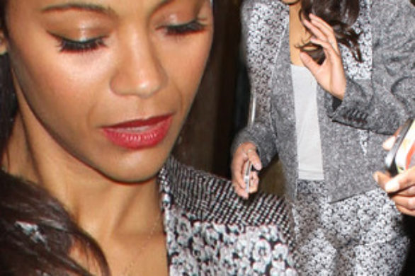 Zoe Saldana w szarościach (FOTO)