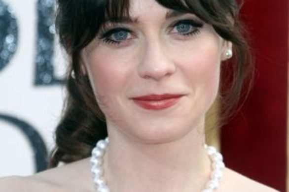 Zooey Deschanel w sukni od Oscara de la Renta (FOTO)