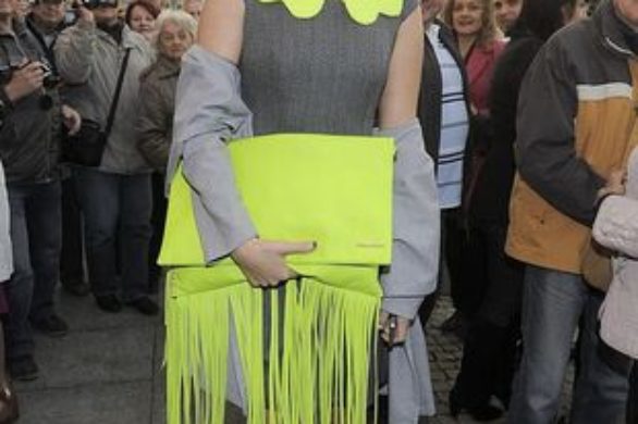 Kontrowersyjna stylizacja Zofii Ślotały