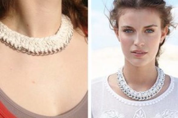 Zrób to sama: modny naszyjnik