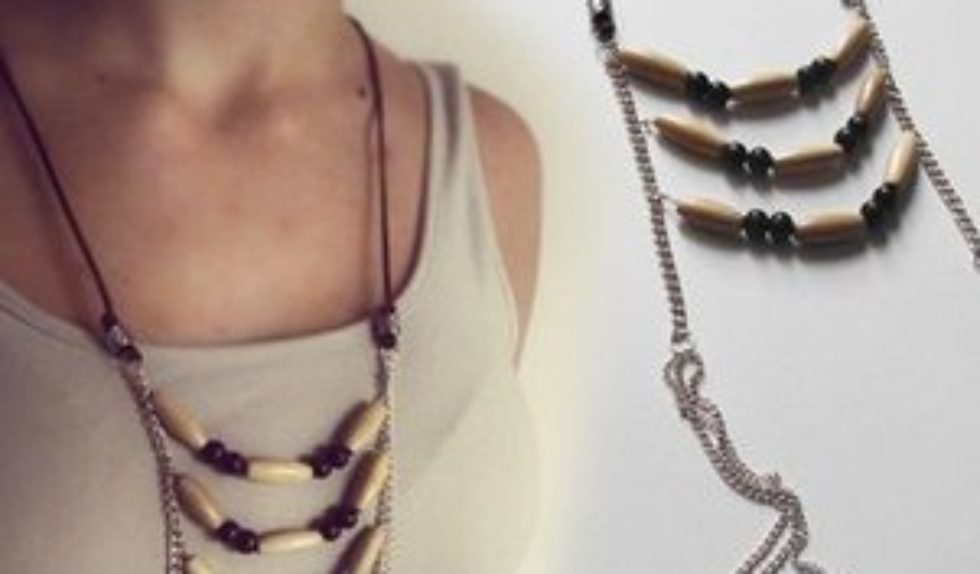 Zrób to sama: naszyjnik w stylu boho Zrób to sama: naszyjnik w stylu boho