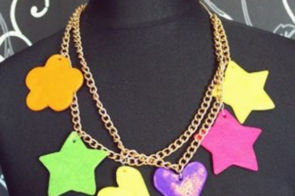 Zrób to sama: kolorowy naszyjnik