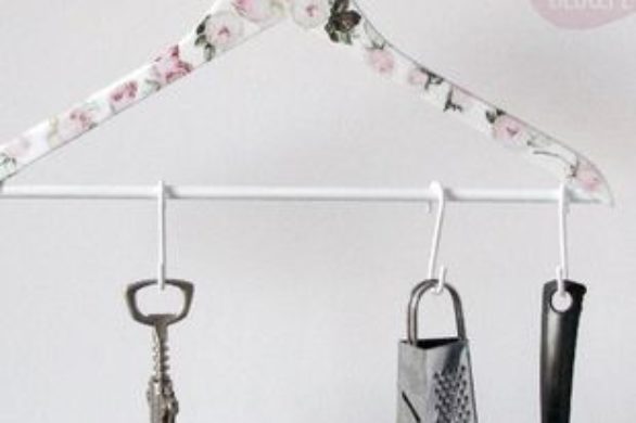 Zrób to sama: wieszak w stylu shabby chic