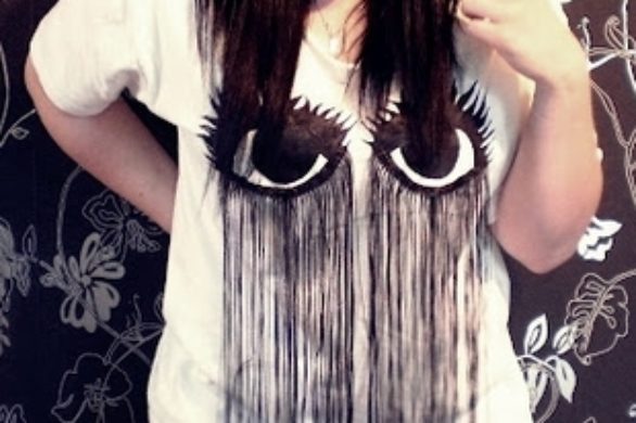 Zrób to sama: t-shirt z oczami (FOTO)