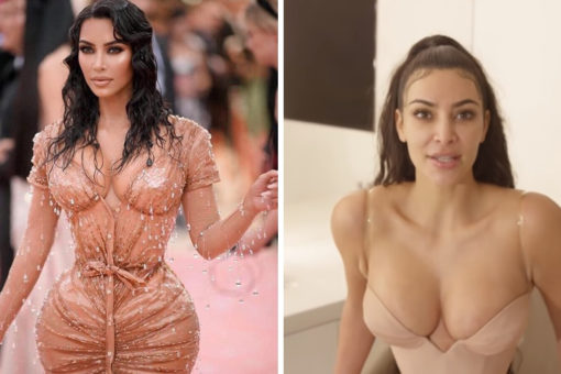 Wiemy, jak Kim Kardashian udało się wcisnąć w obcisłą kreację na Met Galę!
