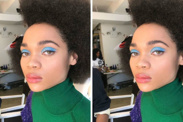 Poolside blue – nowy trend w makijażu oka