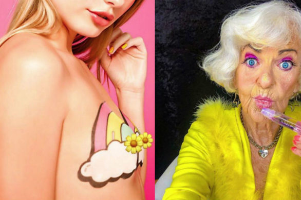 Powstała maseczka ujędrniająca piersi. Reklamuje ją… 90-letnia influencerka