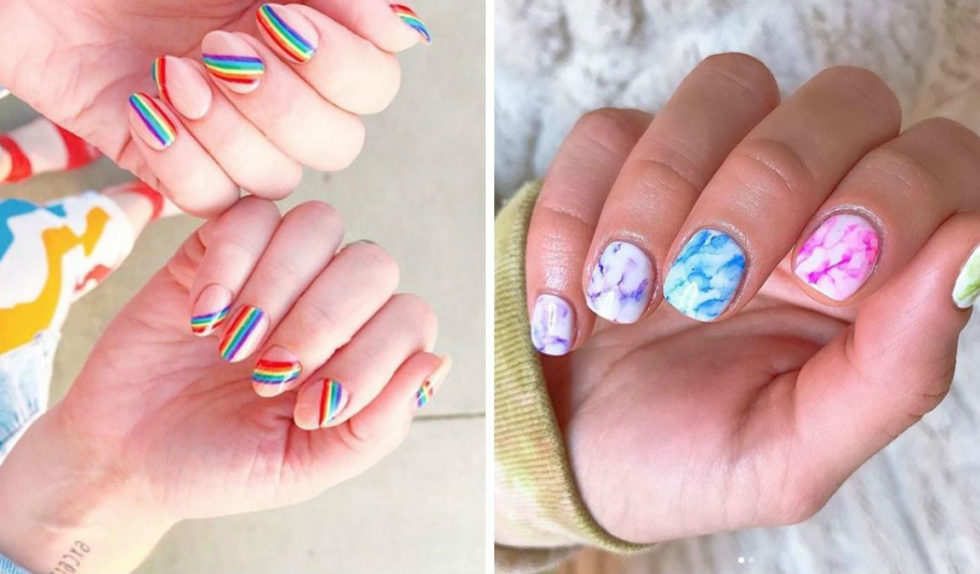 Tęczowe paznokcie – kolejna niesamowita propozycja na lato!