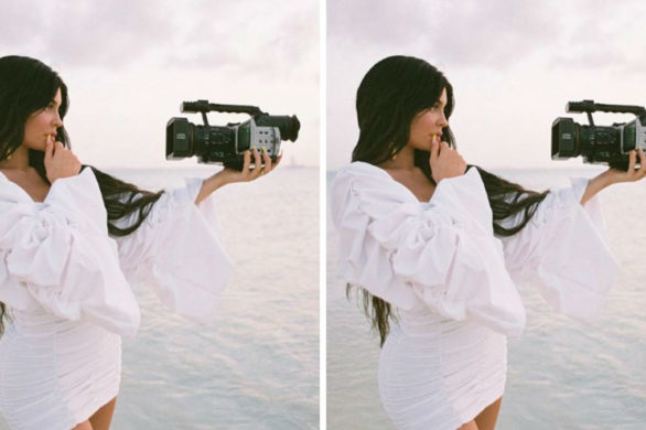 Kylie Jenner bez doczepów! Kopiuje Kim?