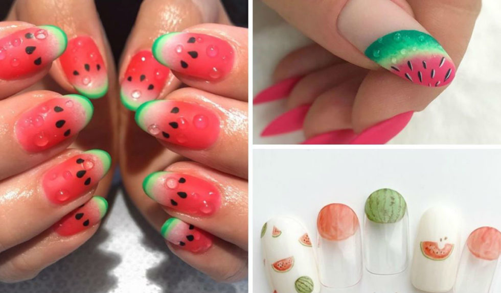 Arbuzowy manicure. To zdecydowanie najsłodszy sposób stylizacji paznokci