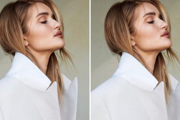 Minimalistyczny mani – trend lansuje Rosie Huntington Whiteley