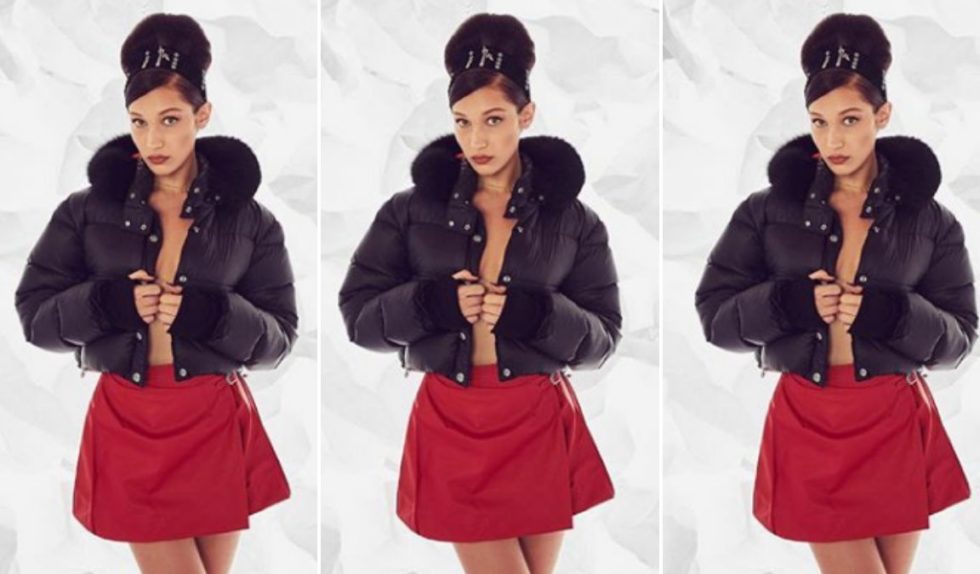 Bella Hadid w pięknym mani. Przywraca do mody dawny trend Bella Hadid w pięknym mani. Przywraca do mody dawny trend