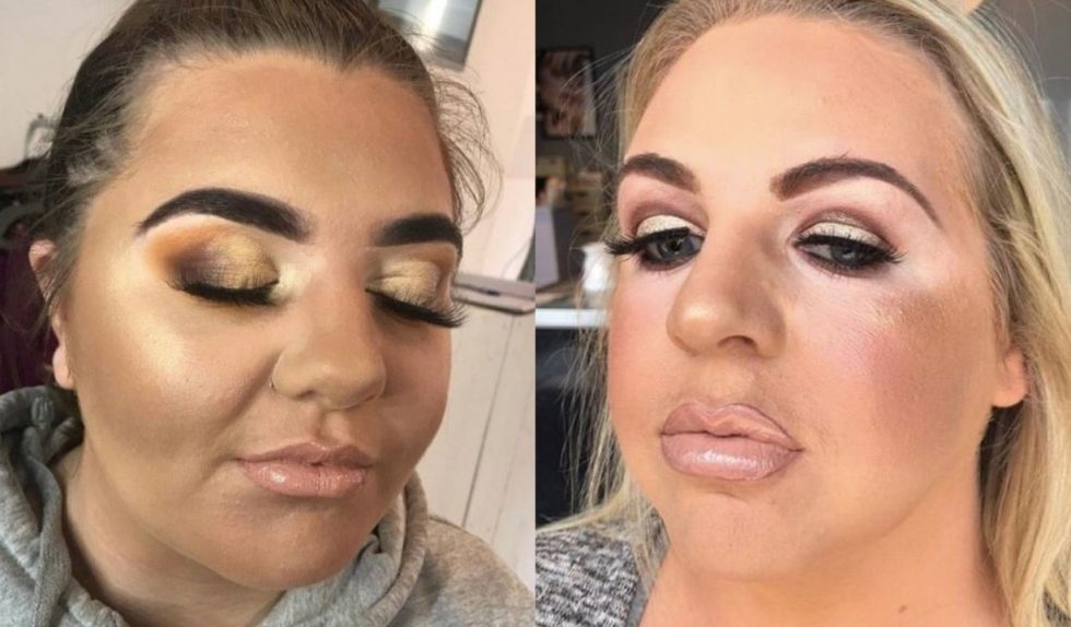 Poprosiły o wyjściowy make-up. Po wizycie u makijażystki wstydzą się wyjść z domu Poprosiły o wyjściowy make-up. Po wizycie u makijażystki wstydzą się wyjść z domu