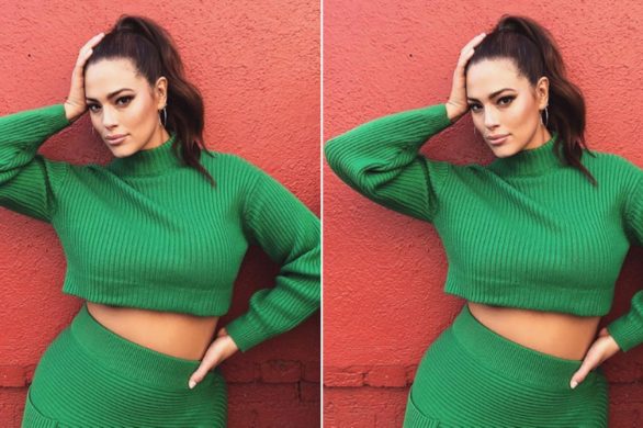 Ashley Graham kusi kobiecymi kształtami. Na Instagramie pokazała się zupełnie nago