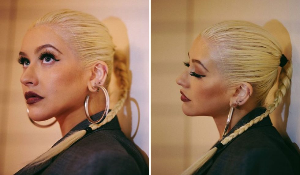 Christina Aguilera w grzywce do połowy czoła. Przypomina gwiazdę z lat 70. Christina Aguilera w grzywce do połowy czoła. Przypomina gwiazdę z lat 70.