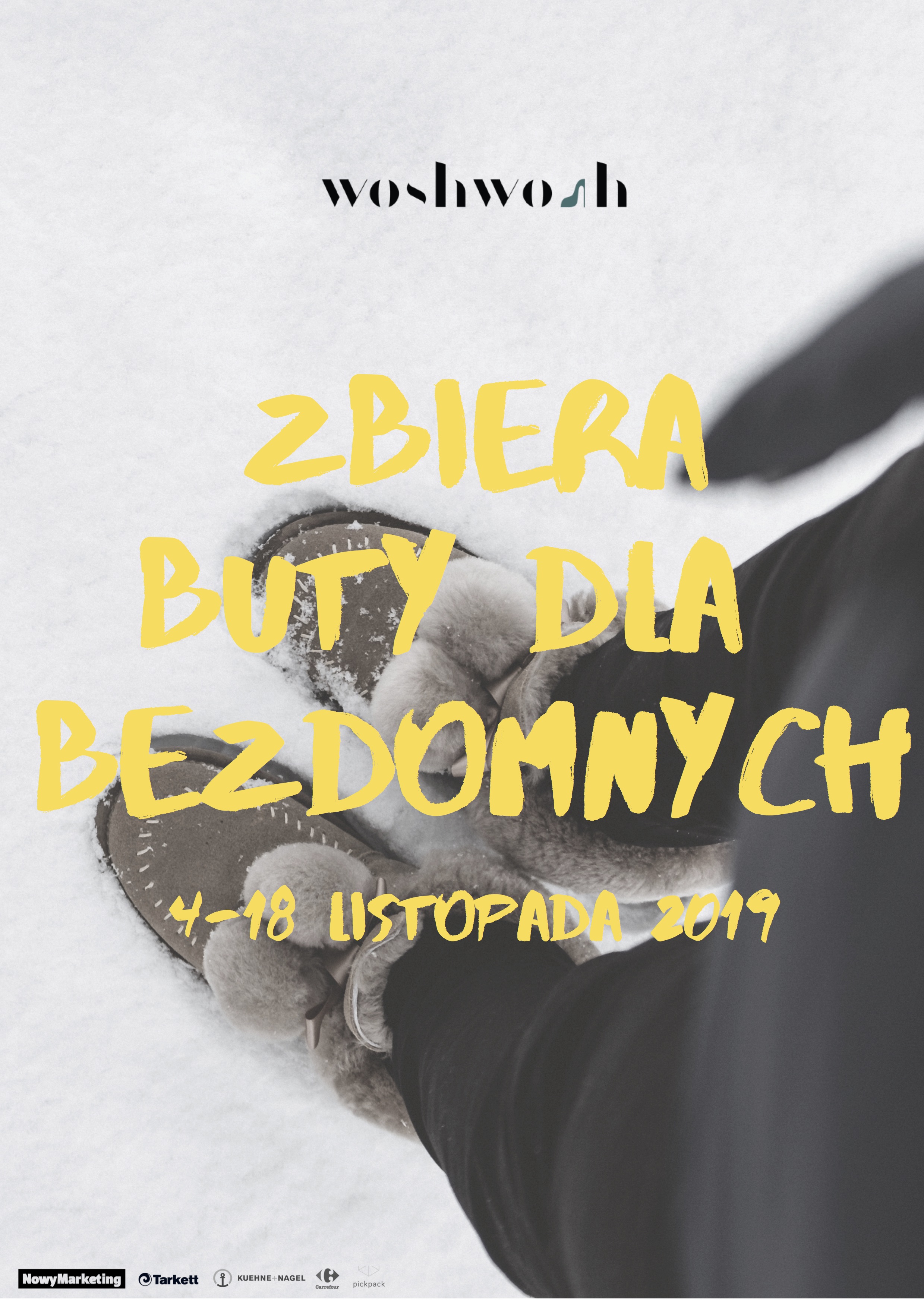 WoshWosh zbiera buty dla bezdomnych_plakat (1) WoshWosh zbiera buty dla bezdomnych_plakat (1)