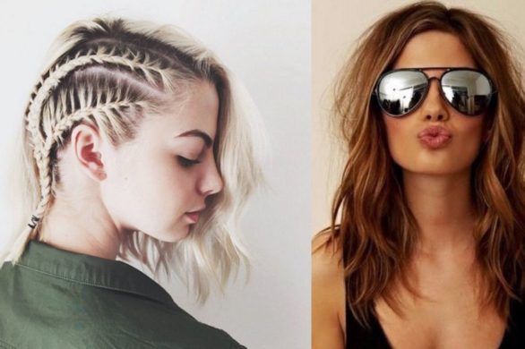 7 sexy fryzur dla półdługich włosów