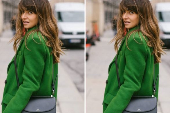 Stylowa Lewandowska w satynowej marynarce. Ciąża jej służy?