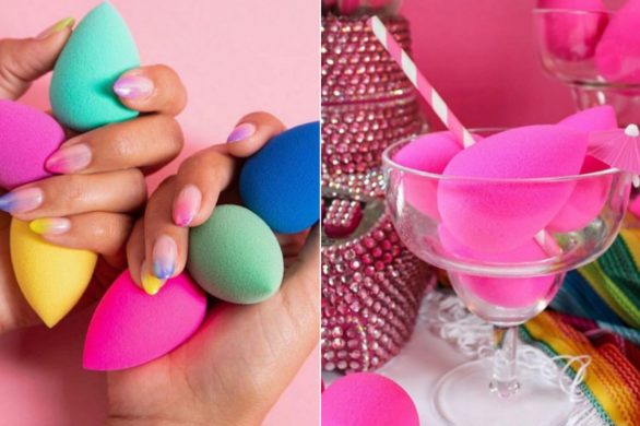 Prosty hack na wyczyszczenie beauty blendera. Po minucie wygląda jak nowy!