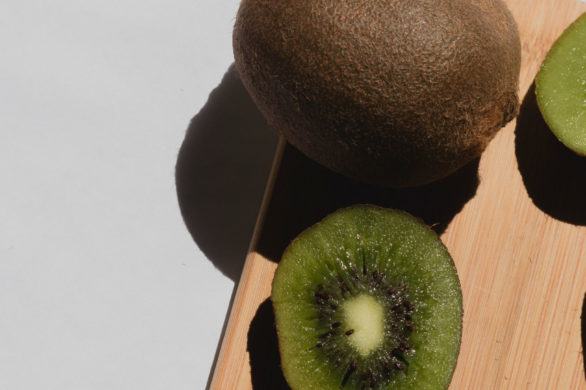 Maseczka z kiwi. Idealna na zimę