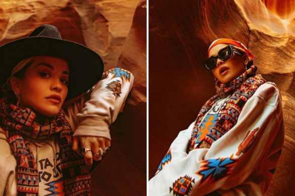 Rita Ora w oryginalnym makijażu. Wylansuje nowy trend?