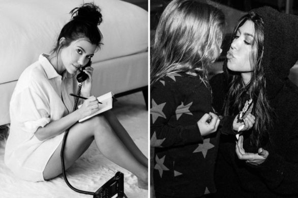 Kourtney Kardashian o pielęgnacji jej 10-letniego syna: „zaczęliśmy od nałożenia maseczki”