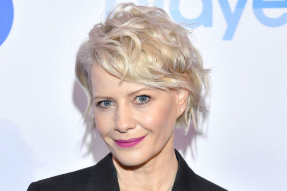 Małgorzata Kożuchowska pokazała jak wygląda w czarnych włosach i prostej grzywce