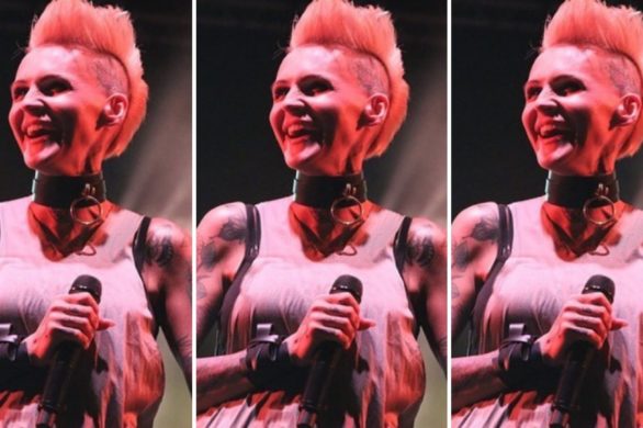 Agnieszka Chylińska ma nowy tatuaż. Na jej twarzy pojawił się spory napis