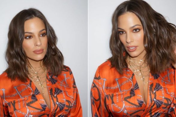 Popularna modelka plus size Ashley Graham pokazała jak wygląda jej figura po pierwszej ciąży