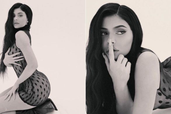 Kylie Jenner w jasnym brązie. Karmelowe włosy znów wracają do mody