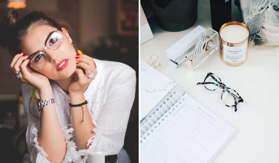 Nosisz okulary? Oto 6 makijażowych trików, które powinna znać każda okularnica