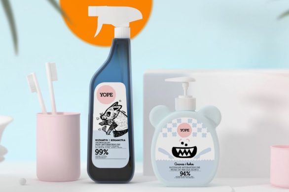 Bakterie i wirusy na biurkach i blatach? Pomogą antybakteryjne produkty Yope do zadań specjalnych