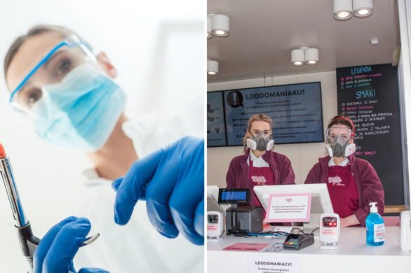 Czy można nosić przyłbicę zamiast maseczki ochronnej? Odpowiedź padła na ostatniej konferencji rządu