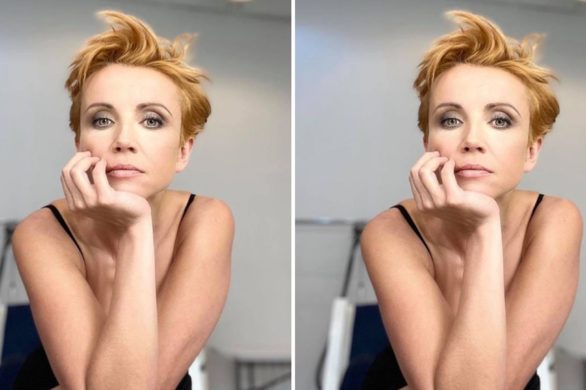 Katarzyna Zielińska zaskakuje! Pokazała się w czarnych włosach