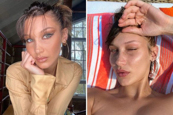 Bella Hadid w bikini. Modelka wspiera ciałopozytywność pokazując fałdki na brzuchu