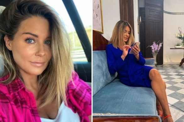 Małgorzata Rozenek – Majdan pozuje w ultra modnych i wygodnych butach